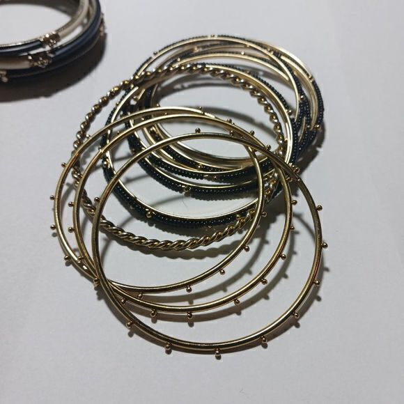 Amrita Singh Monaco Bangle Bracelets, Set of 15 - Picture 8 of 9